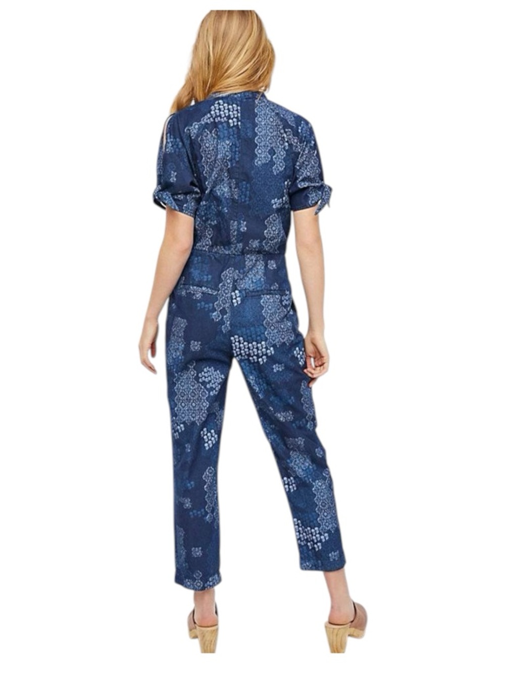 Free People “Indigo Daze” Jumpsuit - Picture 2 of 6
